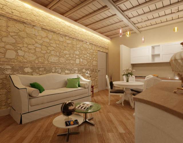 Bilocale a Testaccio rendering