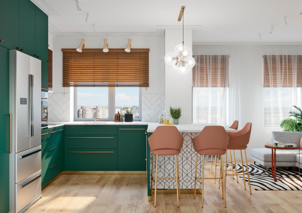 Дизайн-проект квартиры в Москве ЖК Пресненский Вал 14