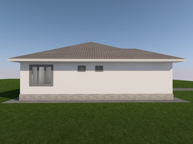 Проект 1-огоэтажного индивидуального жилого дома в г.Уфа