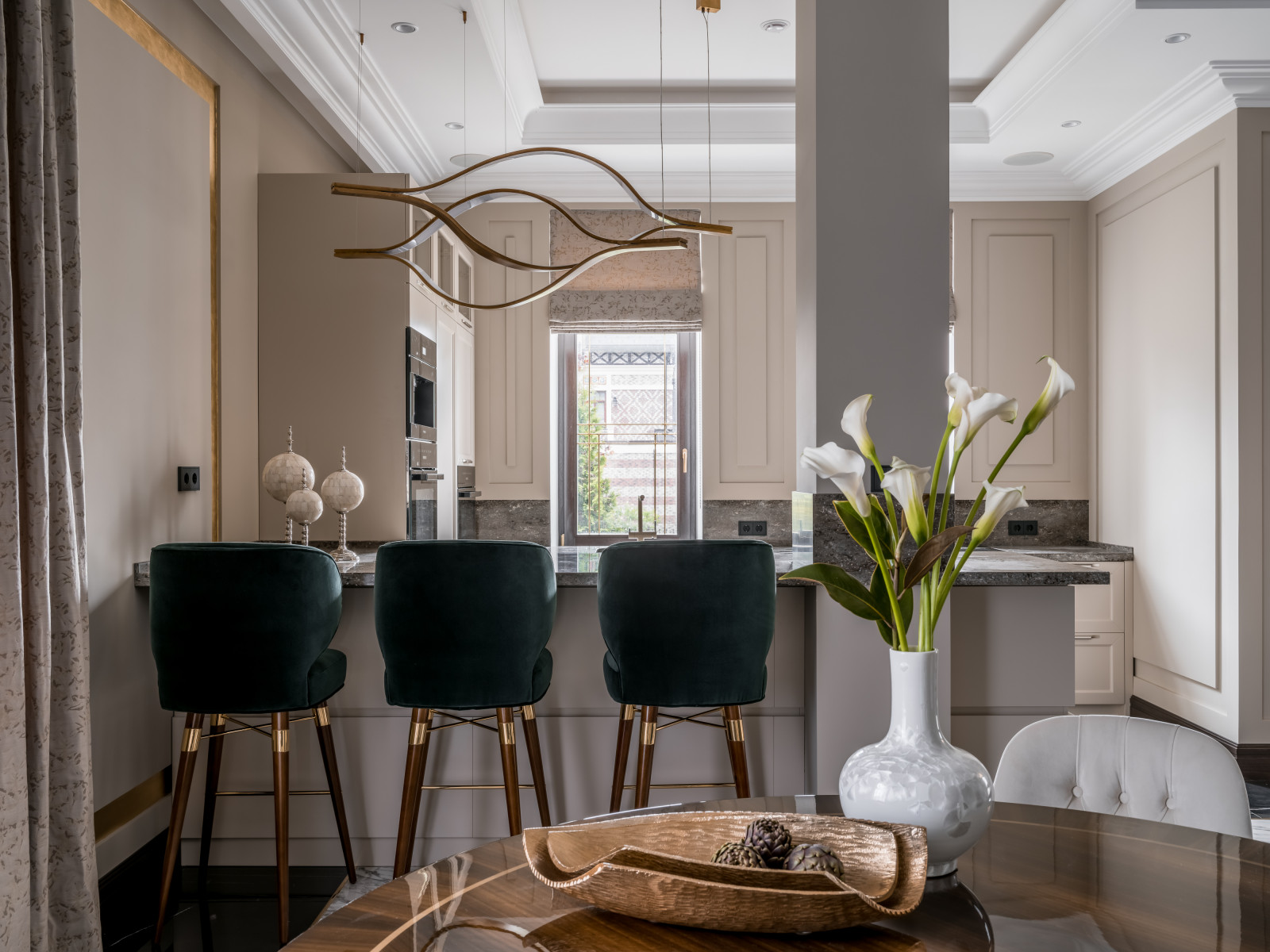 Стилизация загородного дома в КП Николино