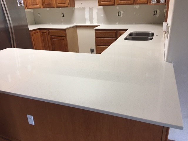 Frost White Quartz Countertops Seattle By Tops Solid Surface
