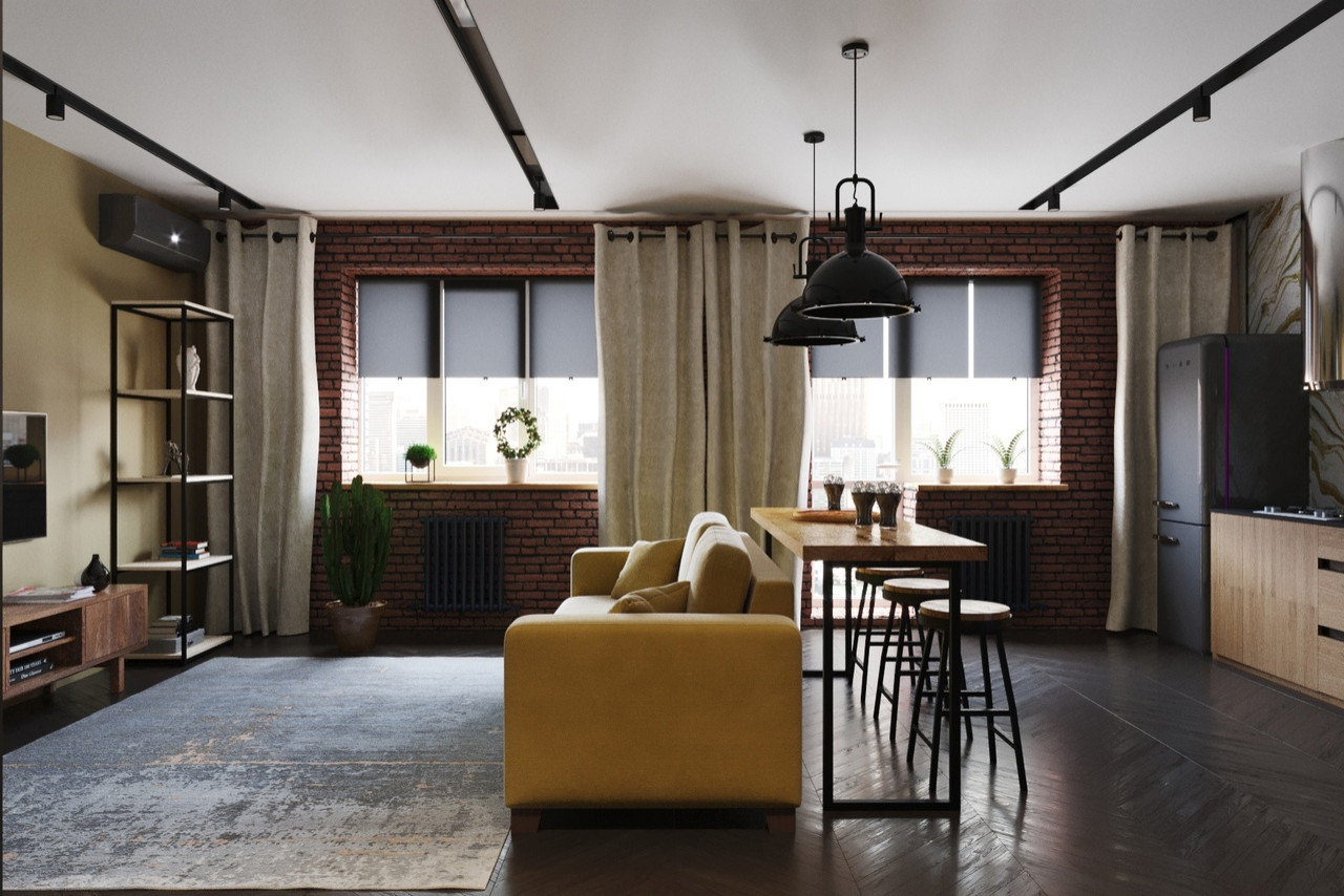 Студия в стиле лофт для сдачи в аренду