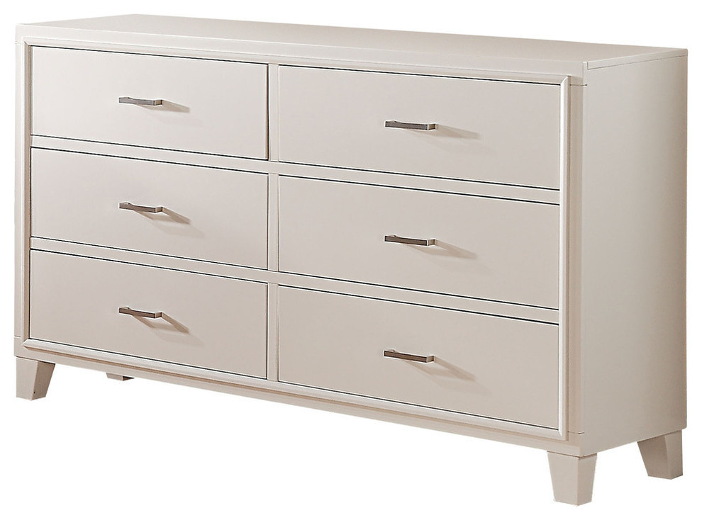 Tyler Dresser White Contemporary Dressers By Acme Furniture