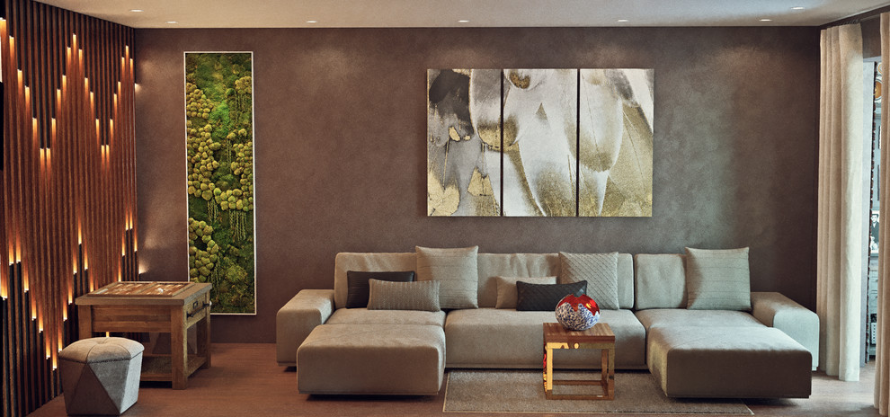 Квартира в стиле Лофт. ЖК "Триумф-Парк". Санкт-Петербург