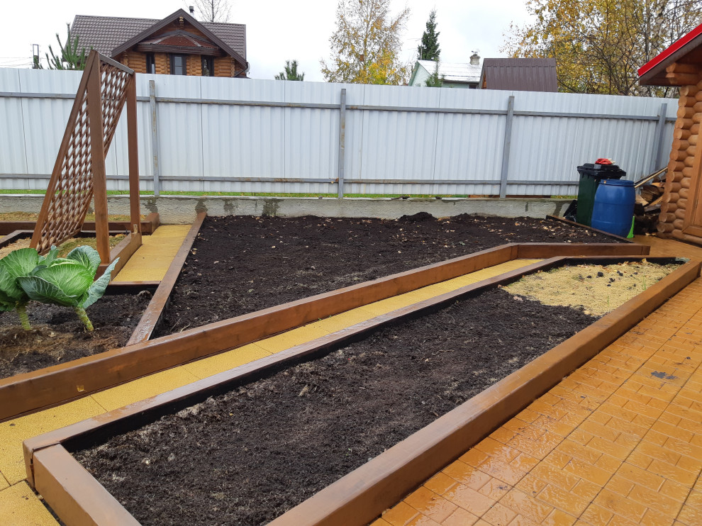 цветники, огород  " Теплые грядки"