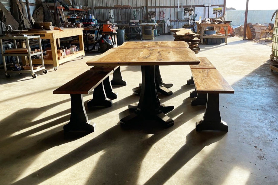 Reclaimed Oak Dining Table