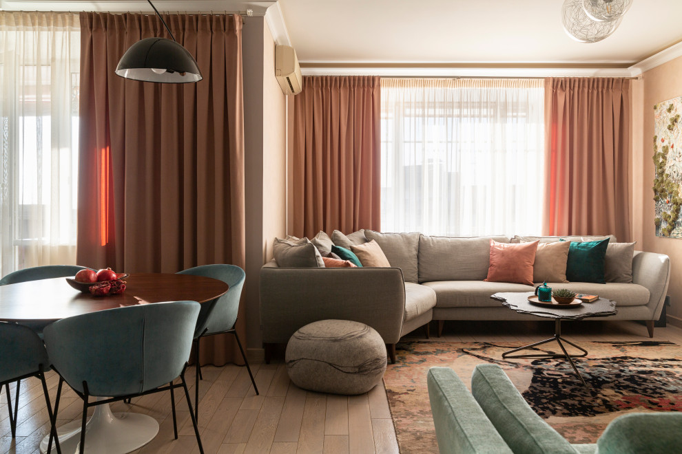 Квартира с природными фактурами в Одинцово