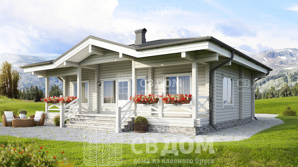 Спецпредложение на дома из клееного бруса