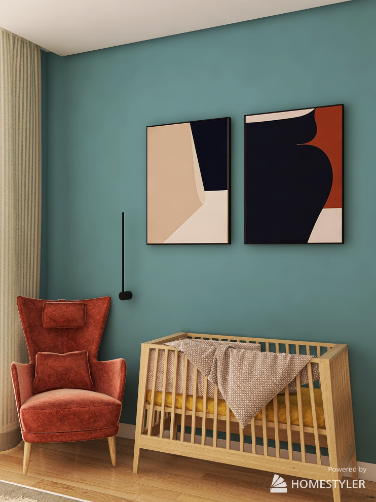 Однокомнатная квартира 51м2 для молодой семьи с ребенком