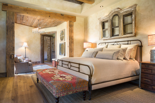 Llano Ranch rustikal-schlafzimmer