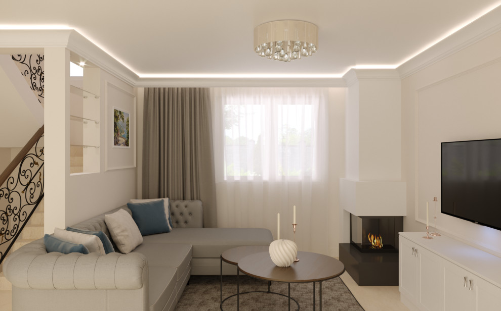 Дизайн интерьера дома в Женеве