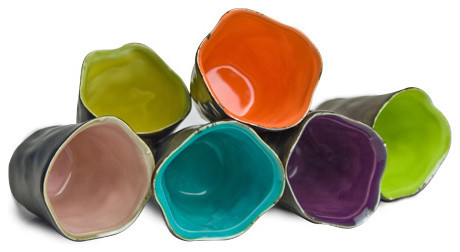 Colored Ceramic Votives