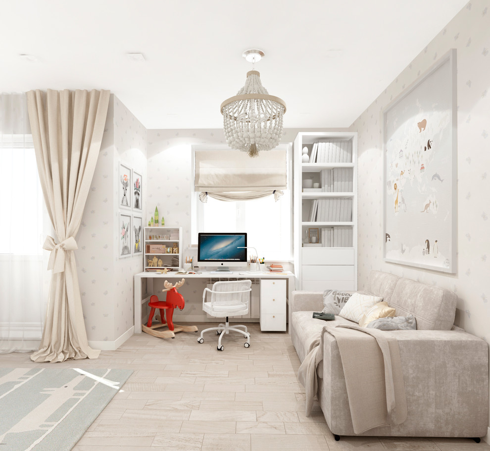 Квартира 80 м2 в современном стиле, для молодой семьи