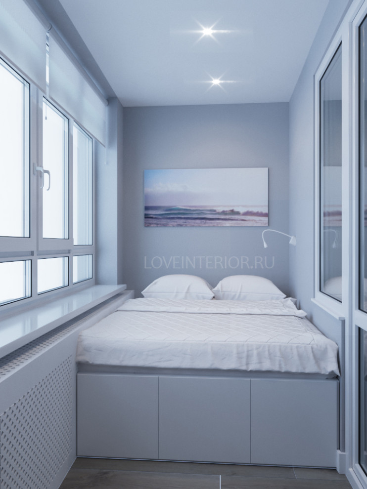 Квартира-студия для молодой девушки