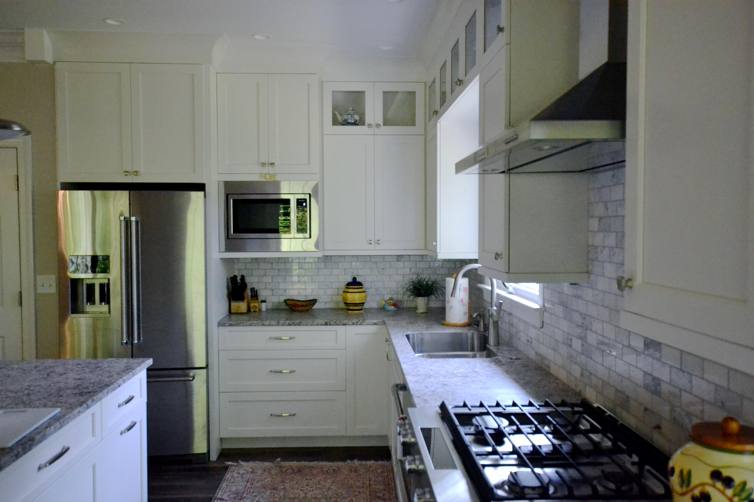 Craftsman Kitchen, Bathroom, & Living Room