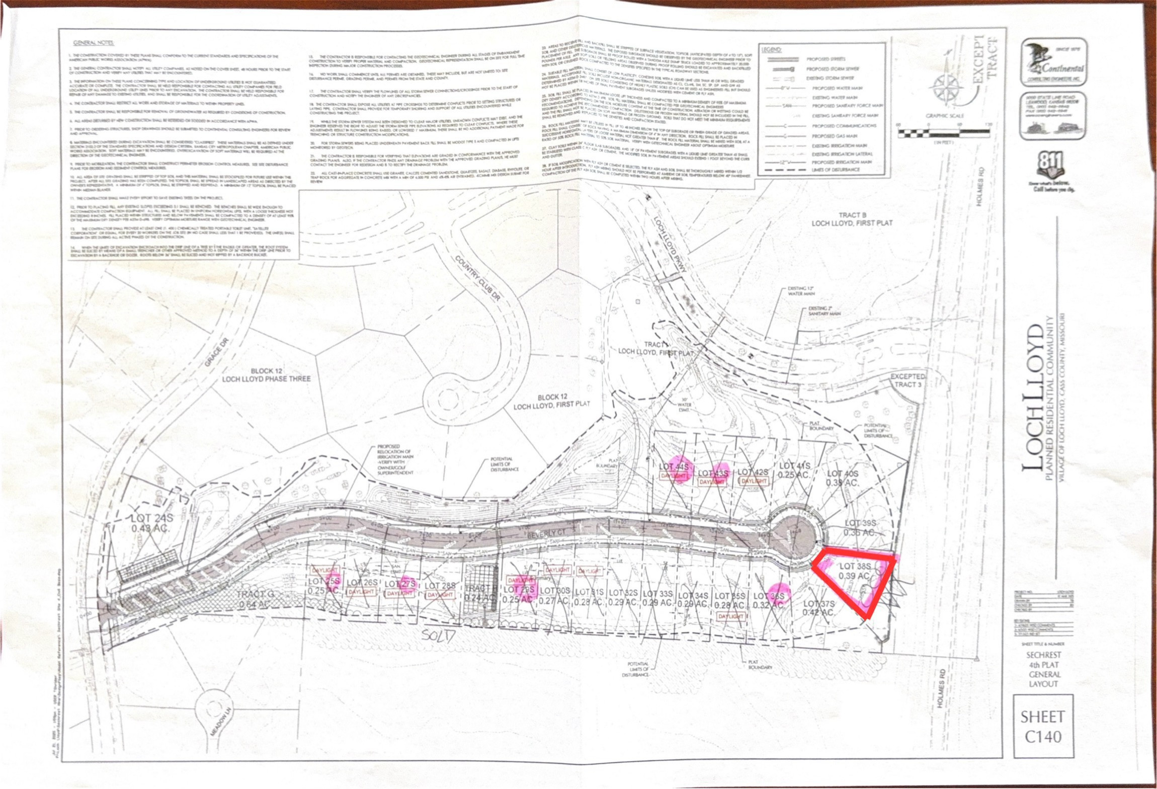 Loch Lloyd Sechrest, Lot 38, Village of Loch Lloyd, MO, Available