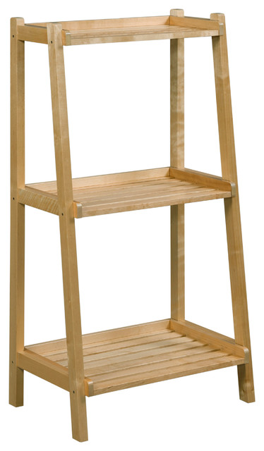 Dunnsville 3 Tier Ladder Shelf Transitional Bookcases By New Dunnsville 3 Tier Ladder Shelf Transitional Bookcases By New Ridge Home Goods