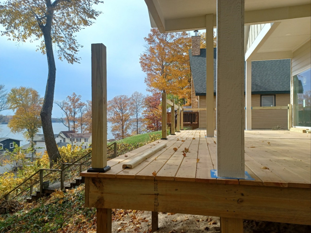 Deck Railing Installation