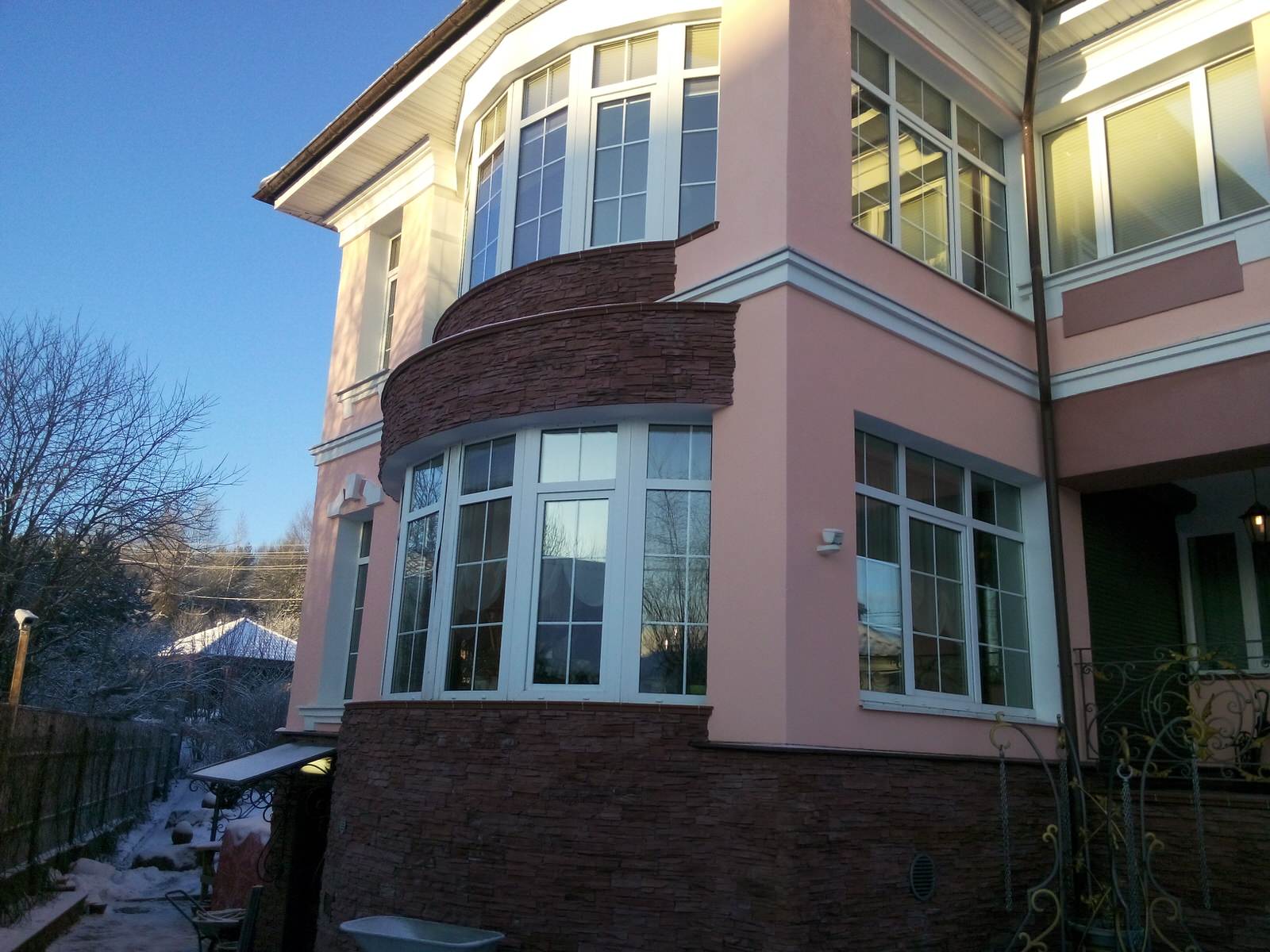 Фасадные работы, п. Токсово, Всеволожский р-н