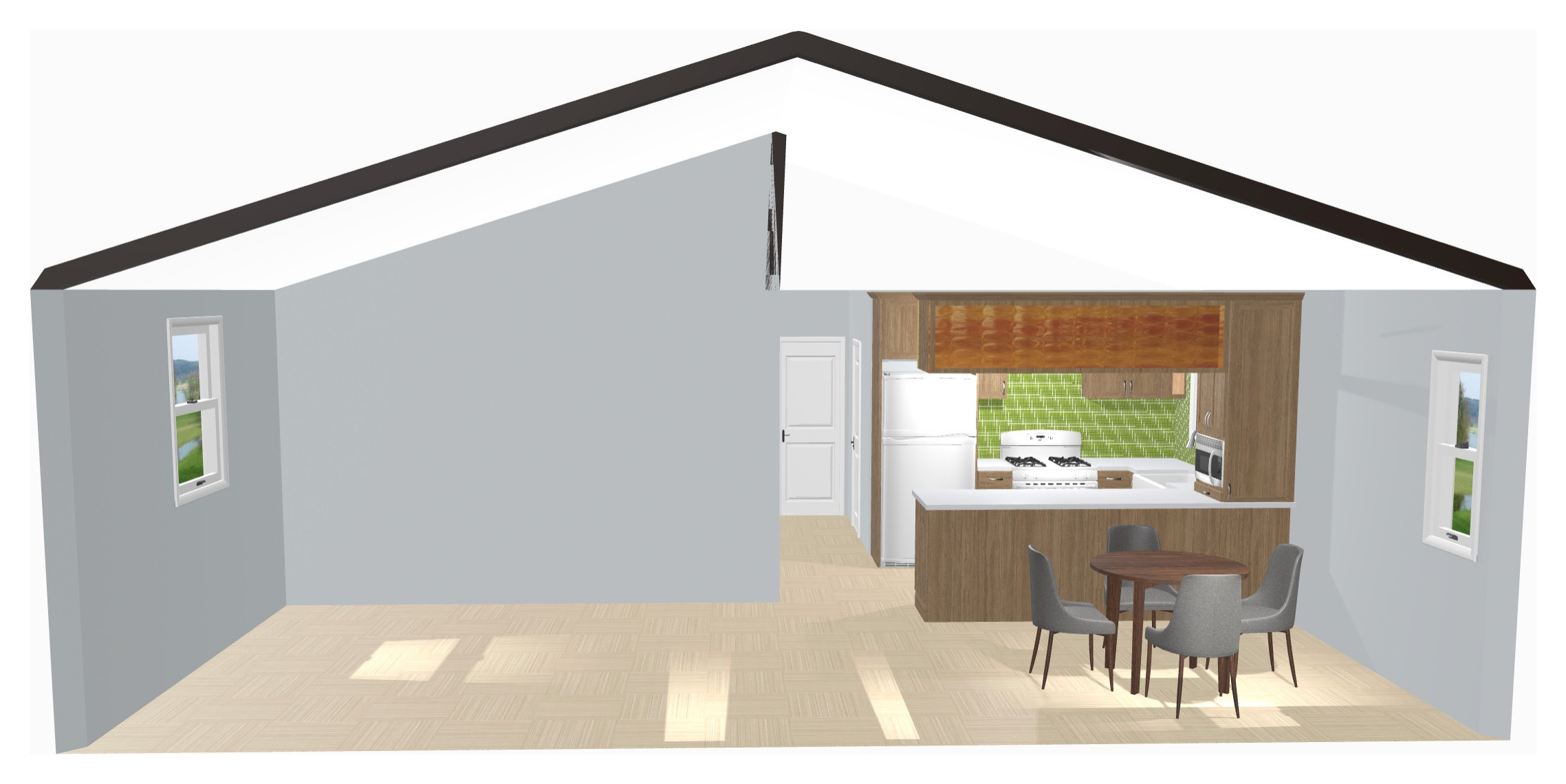 1980s-Inspired Beach Bungalow | Full Design + Remodel