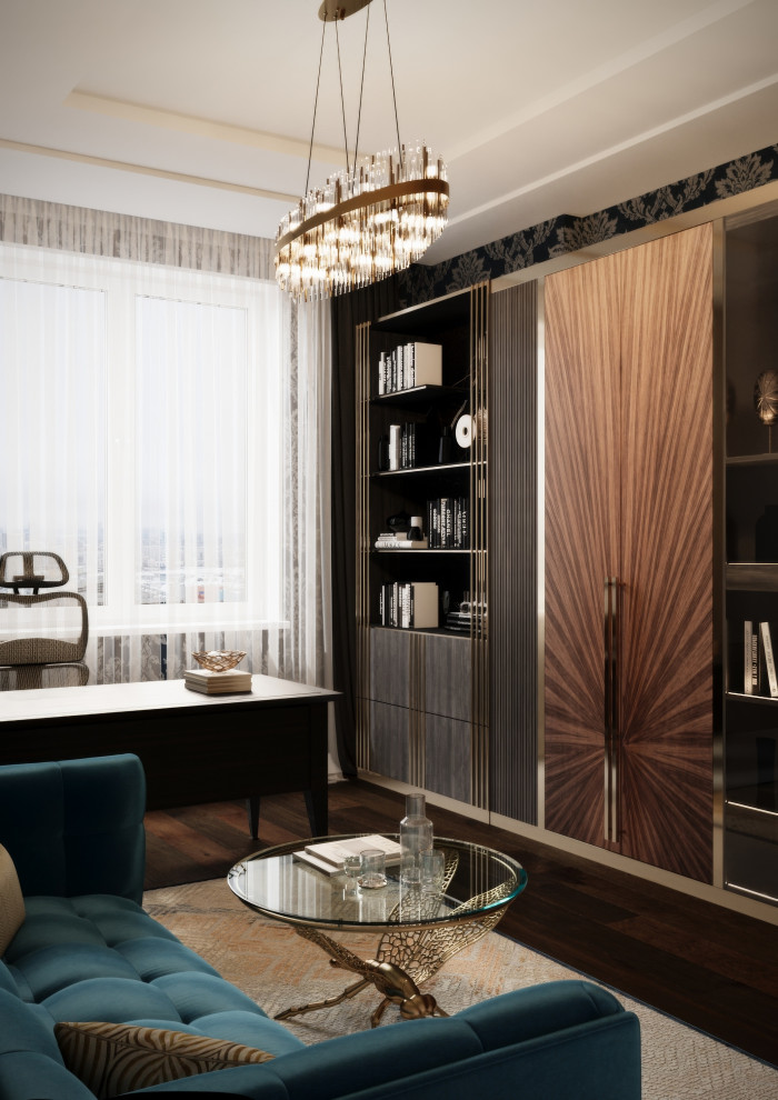 Кабинет арт-деко