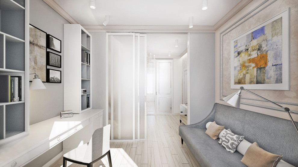 Однушка в розовых тонах на Пифагоре