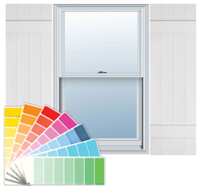 MidAmerica, MidAmerica, Standard Size Four Board Joined Shutters