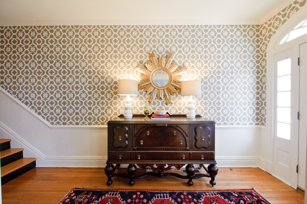 Thompson - Transitional - Entry - Richmond - by Kelly Brown Interiors ...