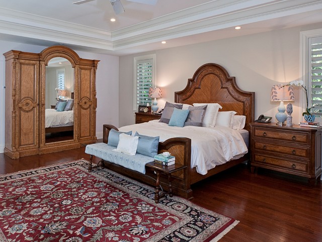 Elegant Master Bedroom Traditional Bedroom Miami By