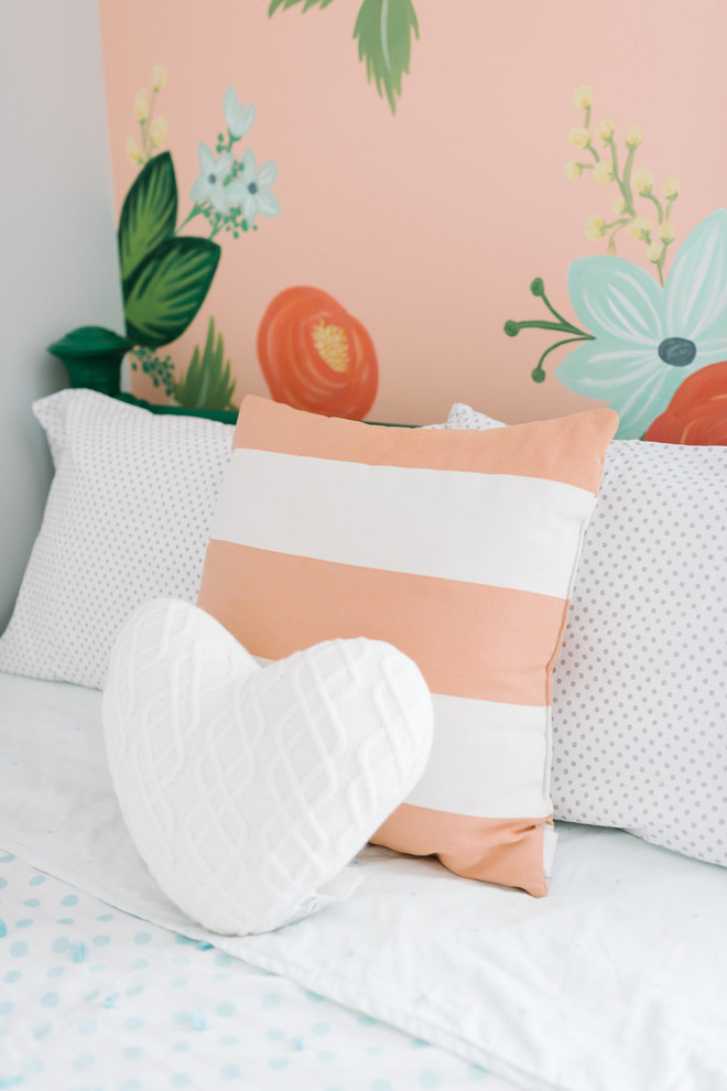 Whimsical Floral Girls Bedroom by Design Loves Detail - Jessie Alexis Photography