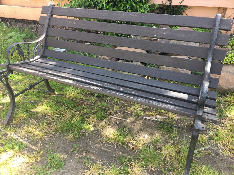 Restoring Garden Bench