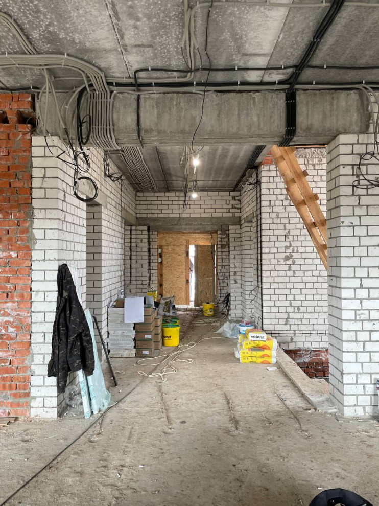 Загородный дом на озере, 230 м2