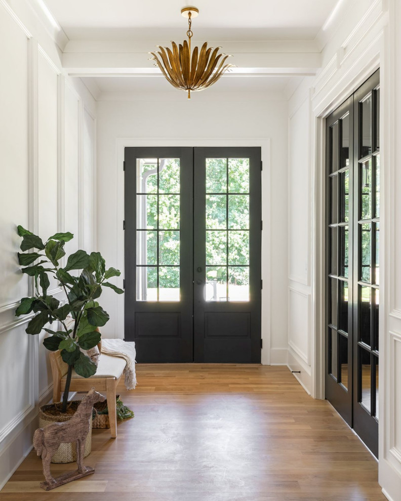 Home design - transitional home design idea in Atlanta