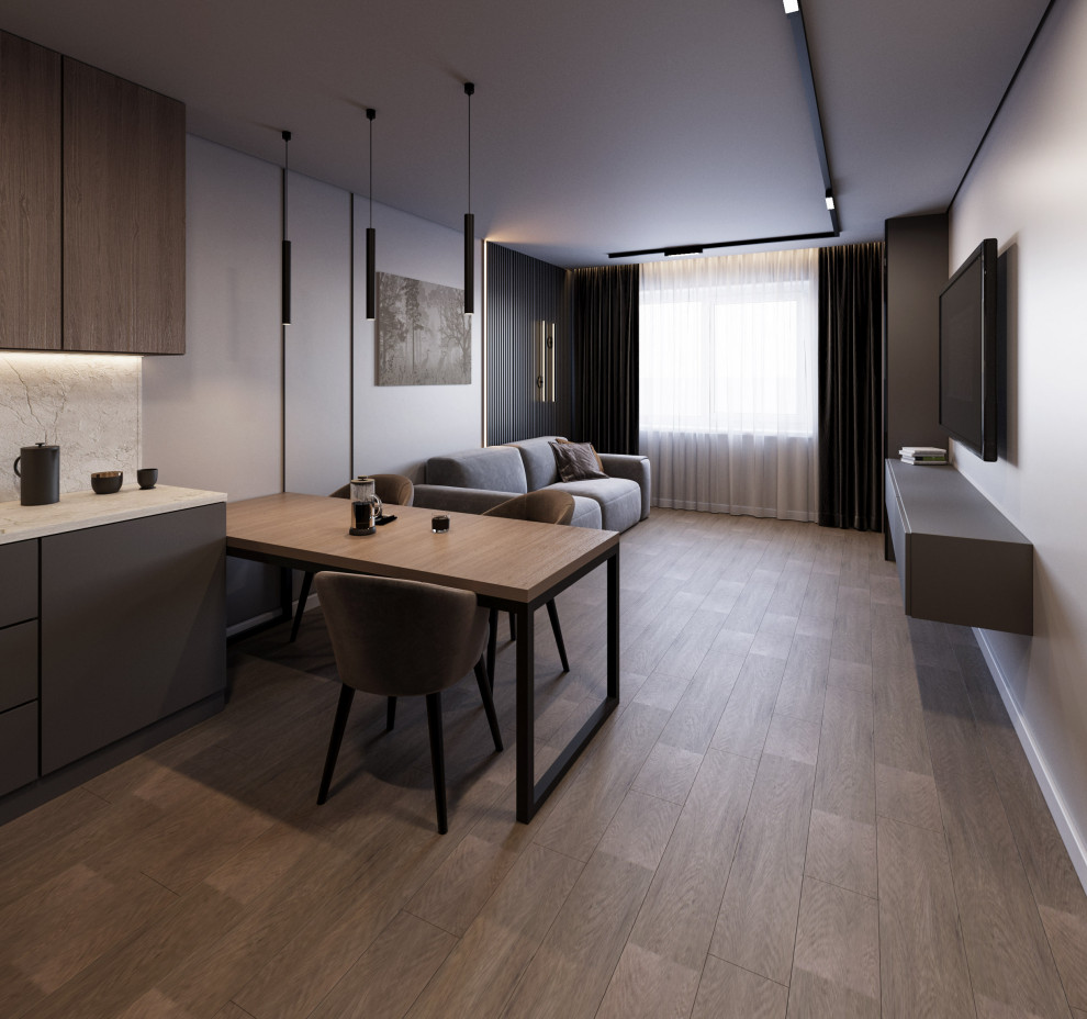 Дизайн "Брутальный серый"