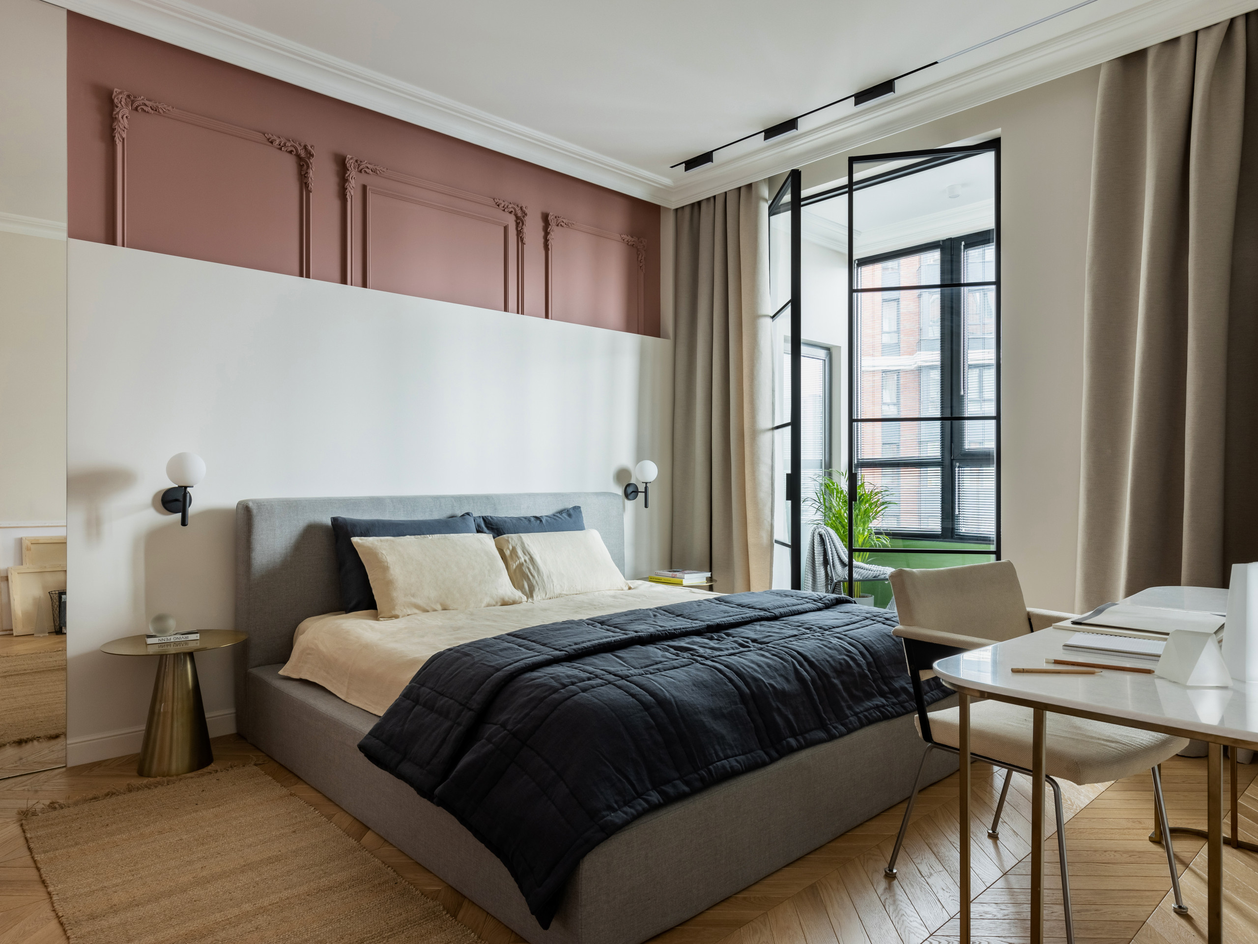 Рабочее место в спальне: дизайн спальни с рабочим местом + 30 фото-идей