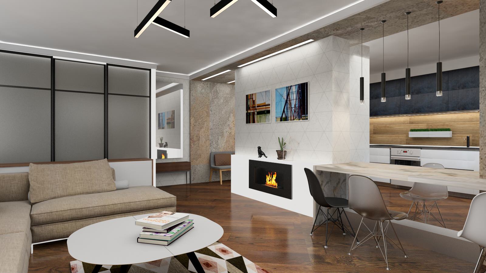 Квартира студия для молодой пары