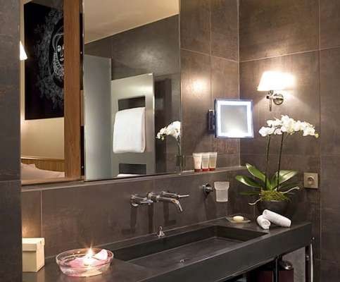 Quartz Or Concrete Modern Bathroom Countertops More Info