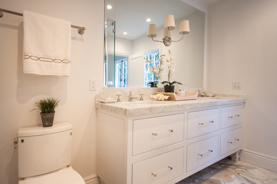 Inspiration for a timeless bathroom remodel in San Francisco