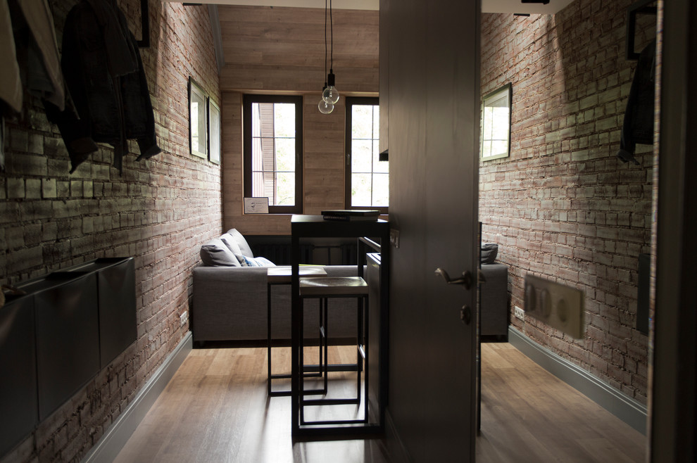 "Dark" apartment for a young girl