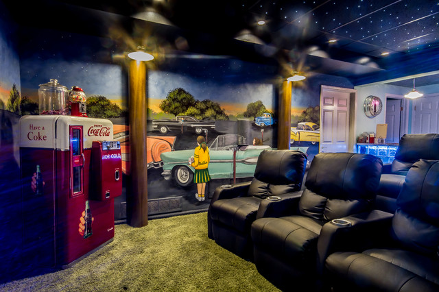 50s diner bedroom