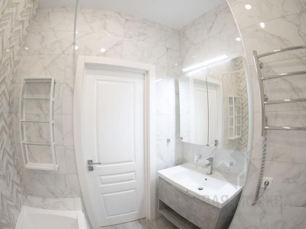 Ремонт 1-комнатной квартиры площадью 36 кв.м в ЖК «Скандинавия»