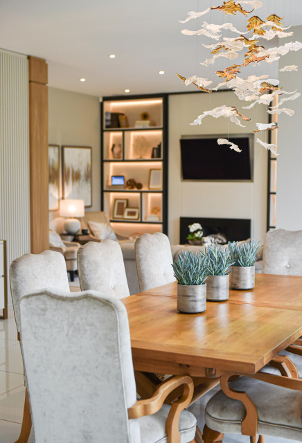 |D| Open Plan contemporary-dining-room