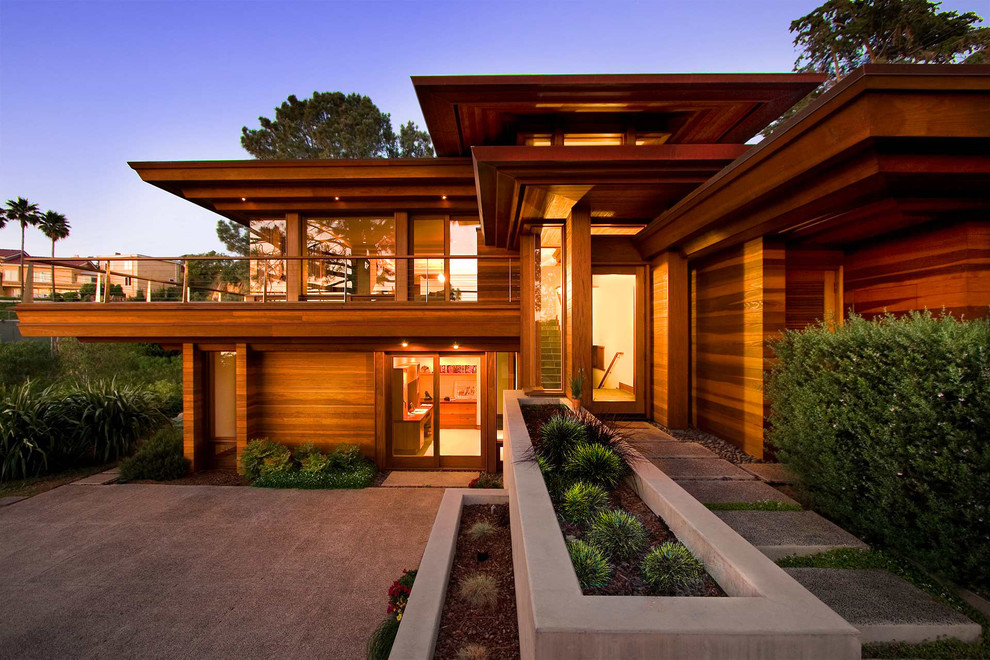 Pacific Ridge Craftsman Exterior San Diego by Dean