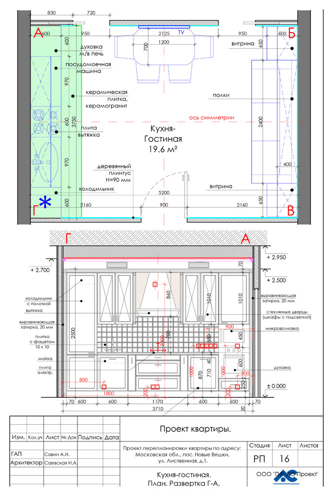 1 комн. кв. превращается в 3-х комнатную!