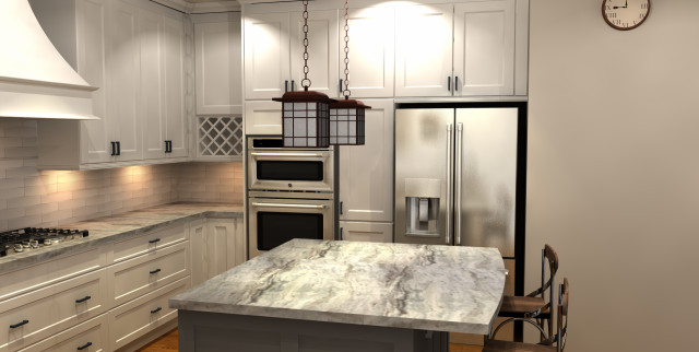 Elkridge Transitional Kitchen Remodel transitional