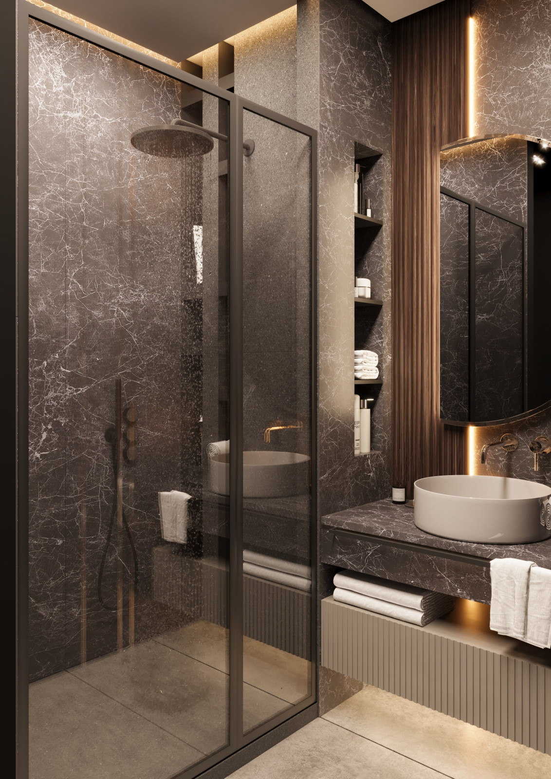 Дизайн интерьера ЖК "Полюса"