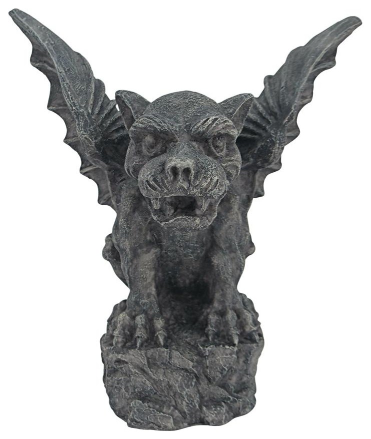 Large Florentine Gargoyle Statue Contemporary Garden Statues And