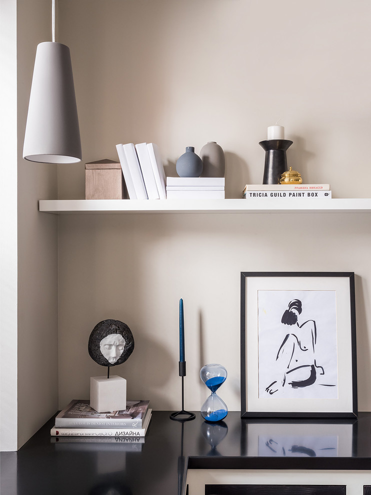 Двухкомнатная квартира в синих тонах