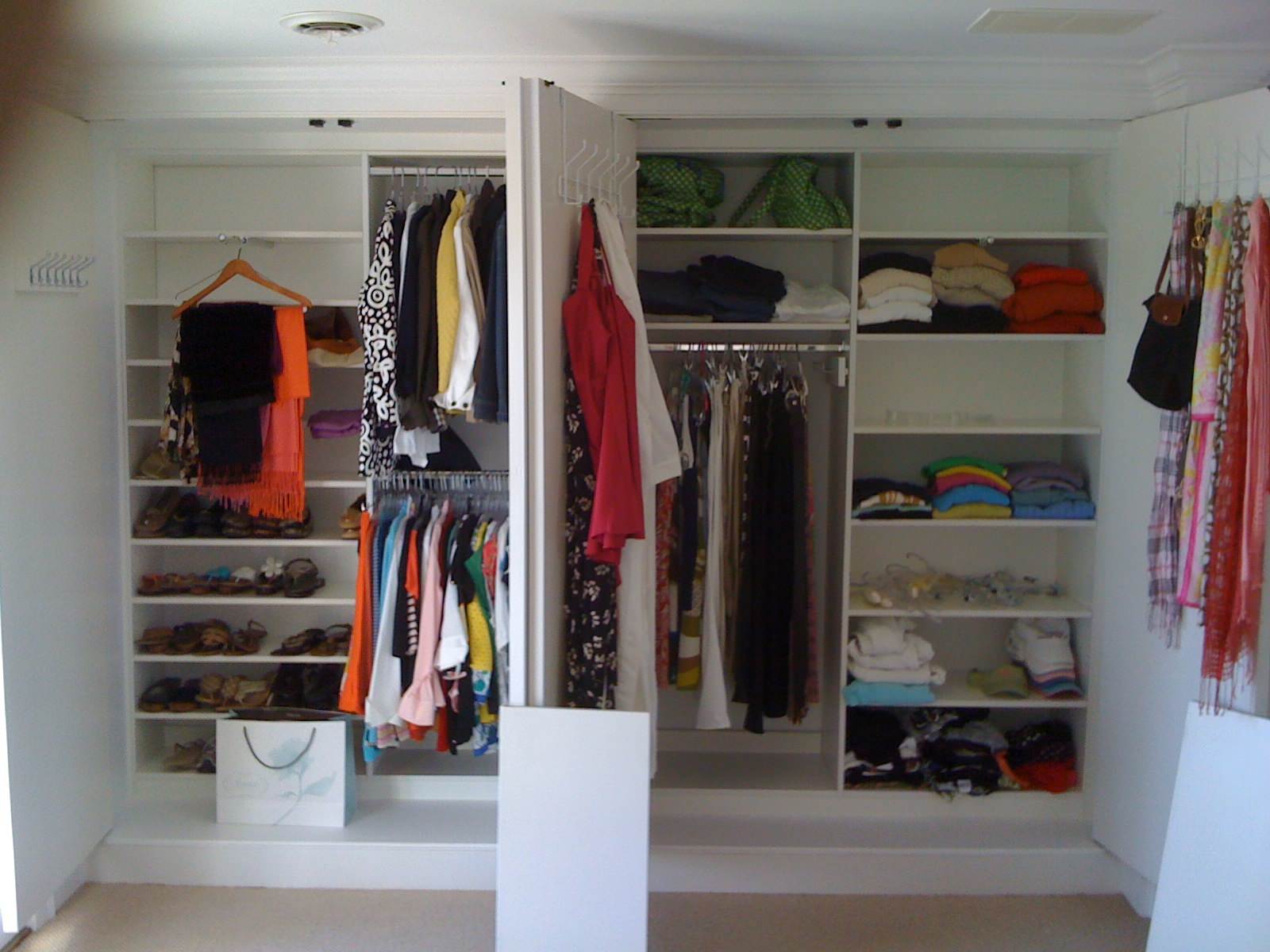 Simple but Spectacular Closet