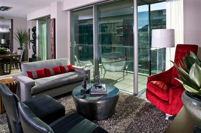 Models contemporary-living-room